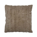 Cojín decorativo café