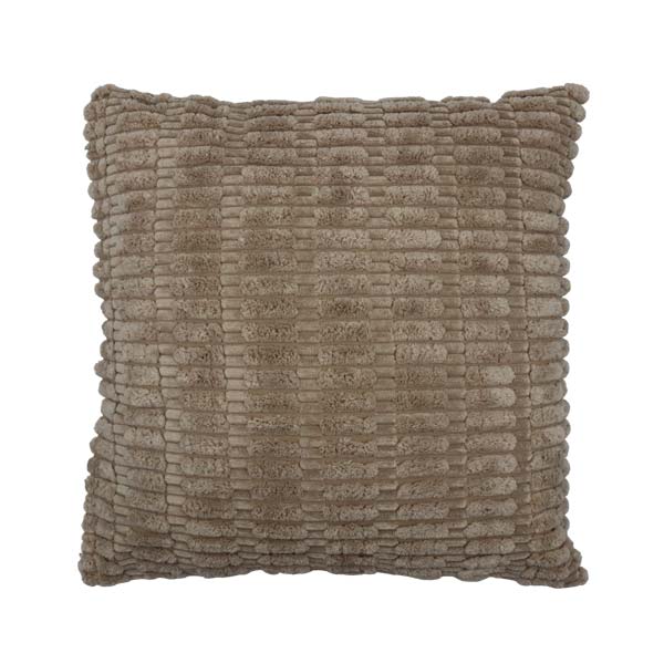 Cojín decorativo café