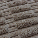 Cojín decorativo café