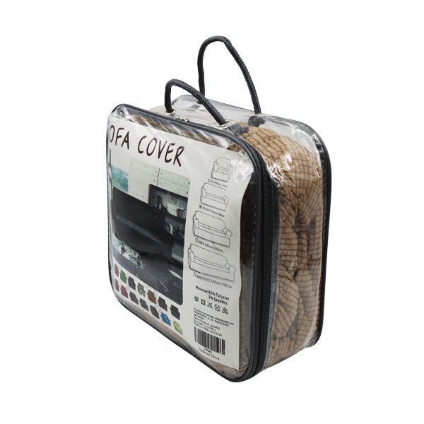 Cobertor para sofá 2 plazas café