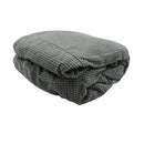 Cobertor para sofá 2 plazas gris
