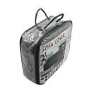 Cobertor para sofá 2 plazas gris