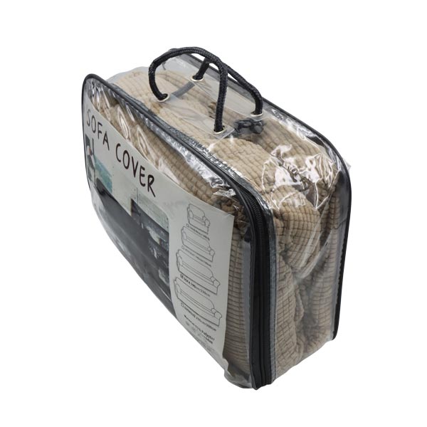 Cobertor para sofá 3 plazas beige