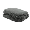 Cobertor para sofá 2 plazas gris