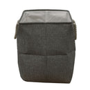 Canasta para ropa gris