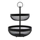 Frutero 2 niveles negro