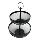 Frutero 2 niveles negro