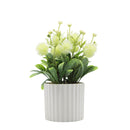 Flores artificiales 20cm