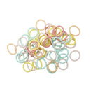 Set 40 colitas colores para cabello - Boga Accessories