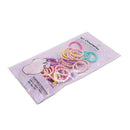 Set 40 colitas colores para cabello - Boga Accessories