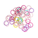 Set 40 colitas colores para cabello - Boga Accessories