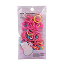 Set 40 colitas neón para cabello - Boga Accessories