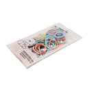 Set 40 colitas colores para cabello - Boga Accessories