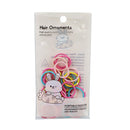 Set 40 colitas colores para cabello - Boga Accessories