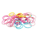 Set 40 colitas colores para cabello - Boga Accessories