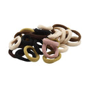 Set 30 colitas café para cabello - Boga Accessories
