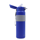 Botella 800ml azul eléctrico Okadi