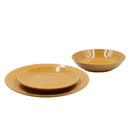 Vajilla mostaza 18 piezas