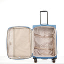 Maleta suave 24" celeste Verage