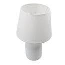Lámpara de mesa blanca Homestyle