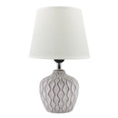 Lámpara de mesa blanca Homestyle