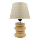 Lámpara de mesa beige Homestyle