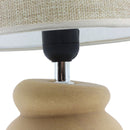 Lámpara de mesa beige Homestyle