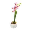 Orquídea artificial rosa Homestyle