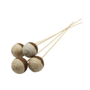 Ramo decorativo con 5 bolas de yute
