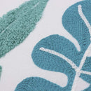 Cojín decorativo hojas verdes Homestyle