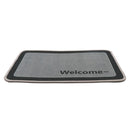 Alfombra de entrada gris Simplify