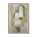 Cuadro decorativo verde 60x90cm