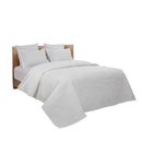 Cubrecama 3 piezas twin blanco
