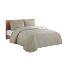 Cubrecama 3 piezas twin taupe
