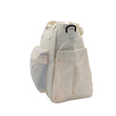 Lonchera rectangular beige white 17 cm