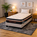VELUNA Colchón Euro Top  Cooling Twin