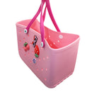 Bolsos para playa rosado con 4 pines - Boga