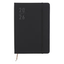 Agenda negra con liga A5 2026