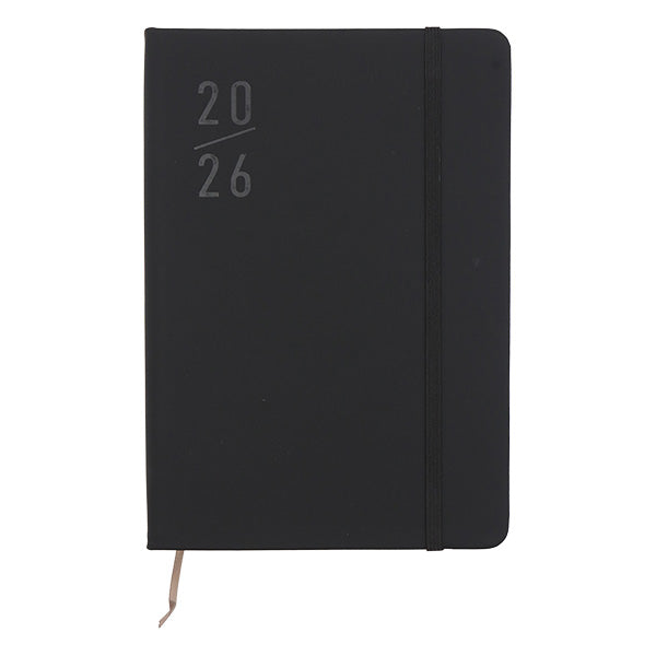 Agenda negra con liga A5 2026