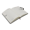 Agenda gris con faja A5 2026