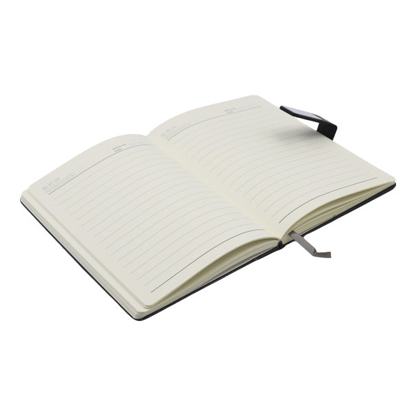Cuaderno ejecutivo negro A5 faja