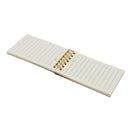 Cuaderno de apuntes mini Kraft horizontal