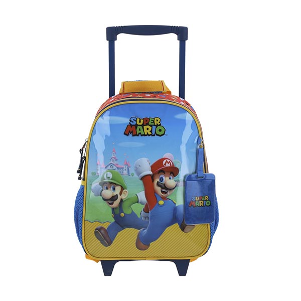 Salveque Con Ruedas Pequeno Mario Bros Premium