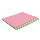 Hojas pastel tamaño carta 100 unidades 5 colores surtidos 75g. Classroom