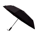 Paraguas negro plegable