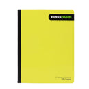 Cuaderno cosido tapa flexible 100 hojas rayadas amarillo Classroom