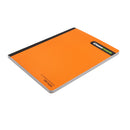 Cuaderno cosido tapa flexible 100 hojas rayadas naranja Classroom