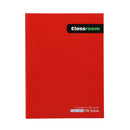 Cuaderno cosido tapa dura 100 hojas rojo Classroom