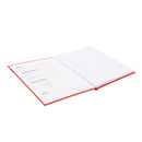 Cuaderno cosido tapa dura 100 hojas rojo Classroom