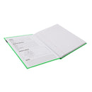 Cuaderno cosido tapa dura 100 hojas verde Classroom